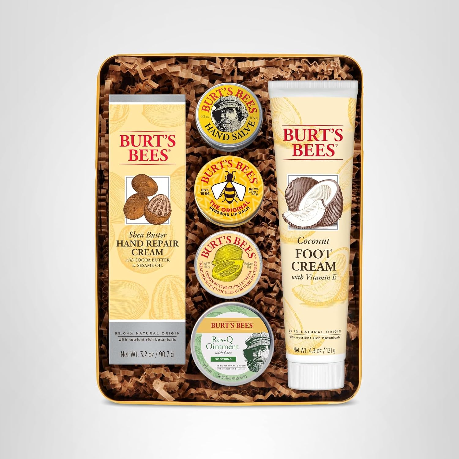 Burt's Bees Classics Set Giftable Tin