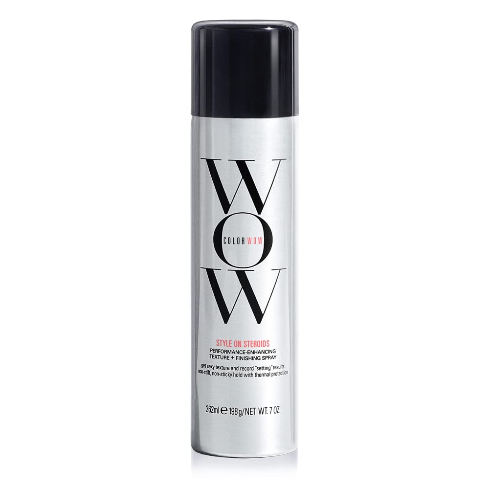 COLOR WOW Style on Steroids Texturizing Spray Review: Lived-In Volume On Demand