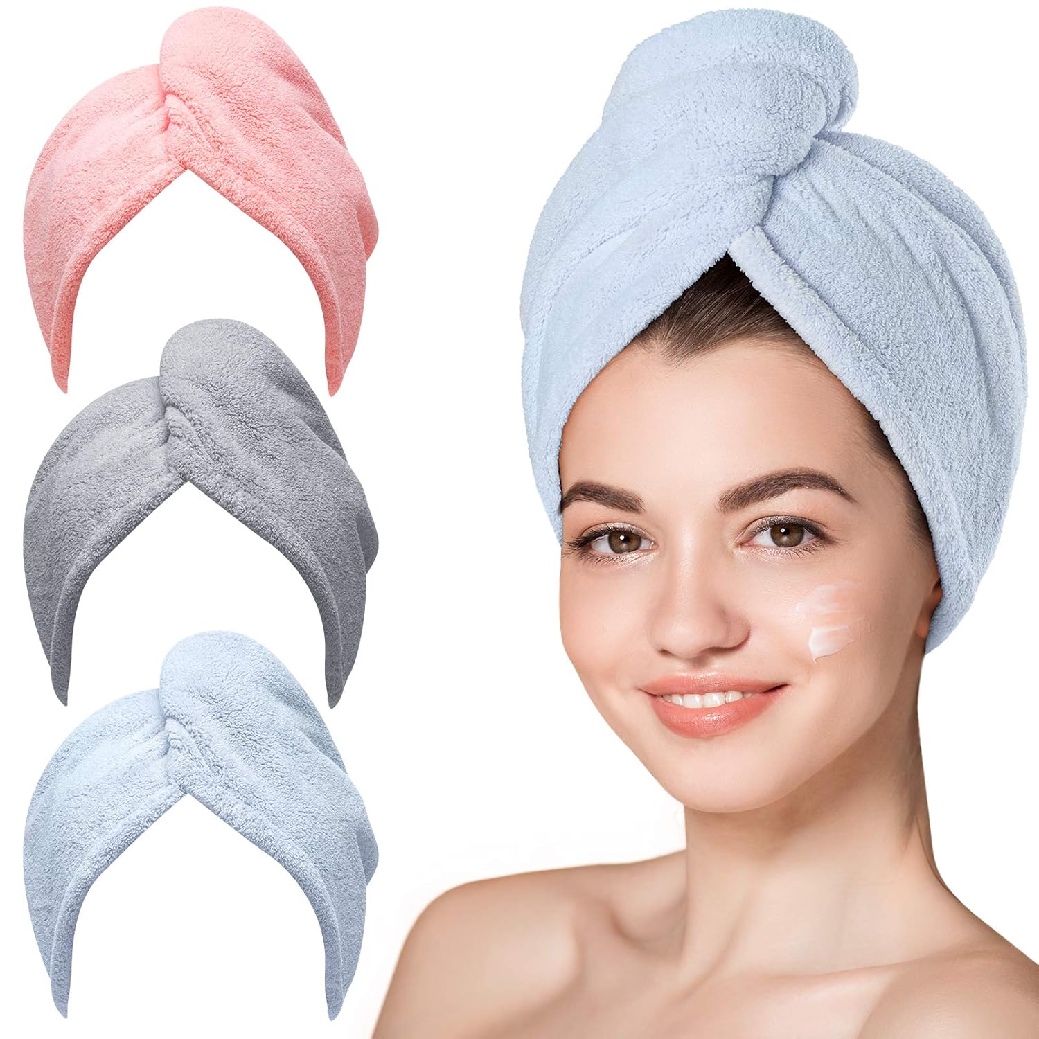 Hicober Microfiber Hair Towel Wrap Review: Plush, Quick-Dry Comfort for Everyday Hair
