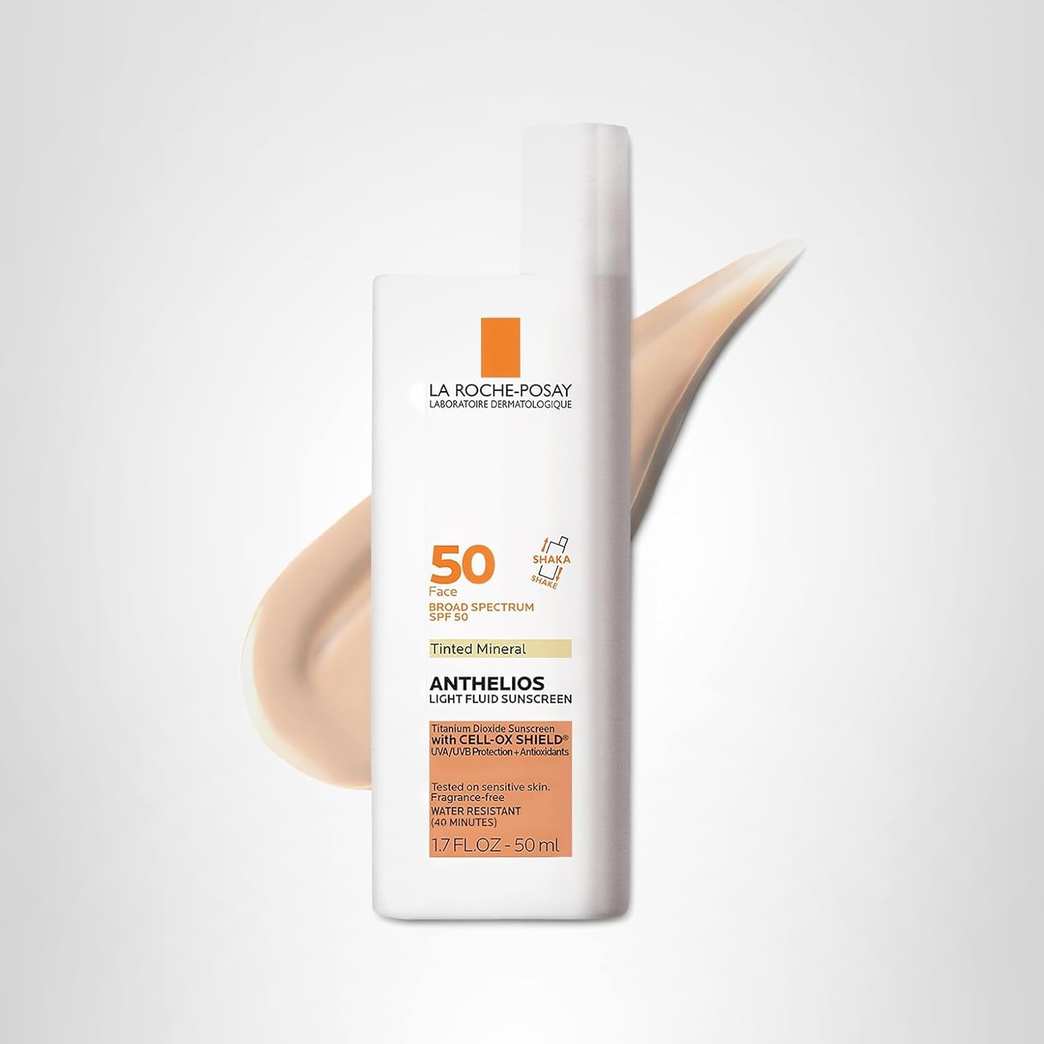 La Roche-Posay Anthelios Mineral Ultra-Light Fluid Tinted Face Sunscreen SPF 50