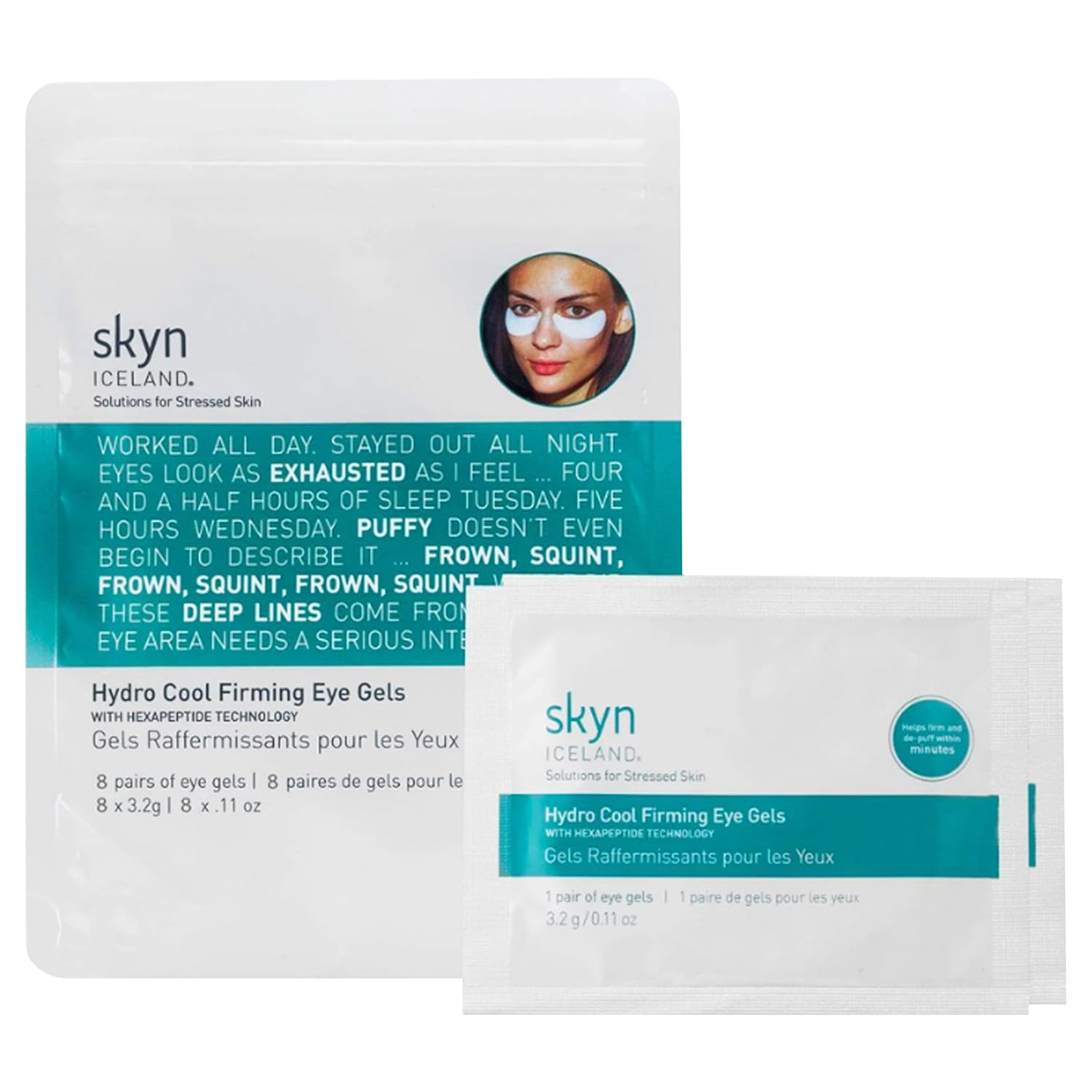 skyn ICELAND Hydro Cool Firming Under Eye Patches Review: A 10-Minute Ice Bath For Tired Eyes